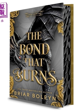 预售 灼热之契 豪华限量版 奇幻小说 Bond That Burns Deluxe Limited Edition Original 英文原版 Briar Boleyn【中商原版】