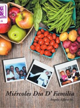 海外直订Miercoles Dia D' Familia 他和家人在一起