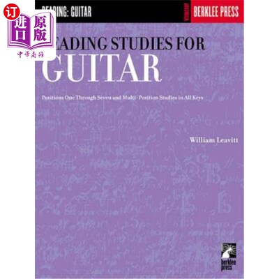海外直订Reading Studies for Guitar 吉他阅读研究