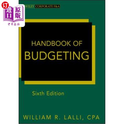 海外直订Budgeting 6e 预算6 e