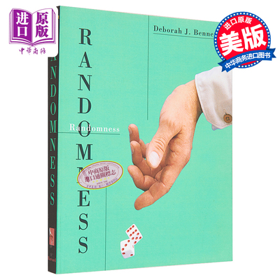 预售 【中商原版】随机性 英文原版 自然科学 Randomness Deborah J. Bennett