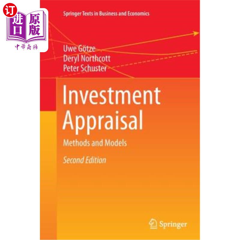 海外直订Investment Appraisal: Methods and Models 投资评估:方法与模型