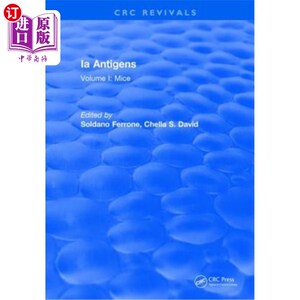 海外直订医药图书Ia Antigens: Volume I: Mice Ia抗原：第一卷：小鼠