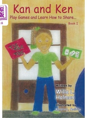 海外直订Kan and Ken Play Games and Learn How to Share 肯和肯玩游戏，学习如何分享