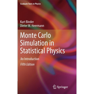 现货 统计物理学中的蒙特卡洛方法 第5版 英文原版 Monte Carlo Simulation in Statistical Physics Kurt Binder【中商原版】