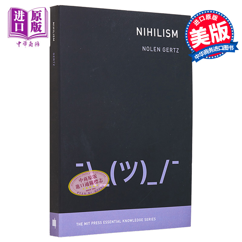 现货 Nihilism英文原版虚无主义 Nolen Gertz【中商原版】