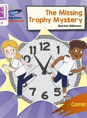 海外直订Reading Planet: Rocket Phonics - Target Practice... 阅读星球:火箭拼读-目标练习-丢失的奖杯之谜-橙色