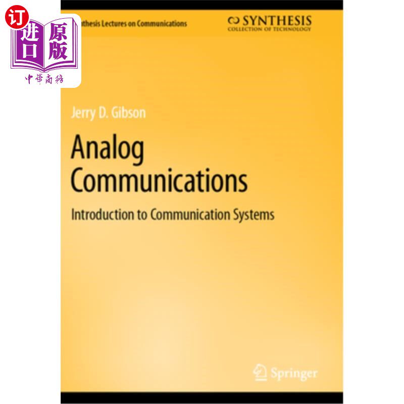 海外直订Analog Communications: Introduction to Communication Systems 模拟通信：通信系统导论