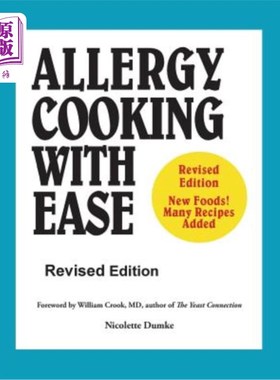 海外直订医药图书Allergy Cooking with Ease: The No Wheat, Milk, Eggs, Corn, and Soy Cookbook 易过敏烹饪:无小麦，牛奶