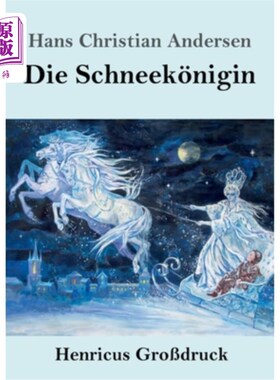 海外直订德语 Die Schneek?nigin (Gro?druck) Schneek ?nigin(高?压力)
