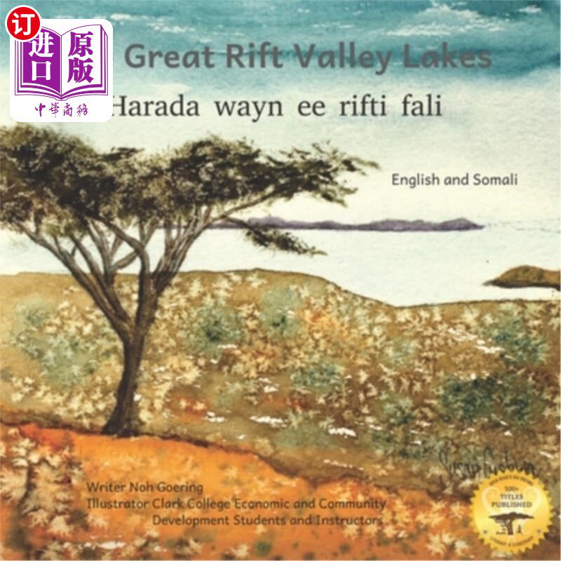 海外直订The Great Rift Valley Lakes: The Wildlife of Ethiopia in Somali and English 东非大裂谷湖泊:埃塞俄比亚的野生