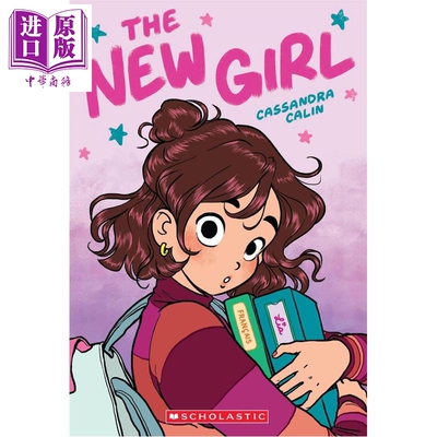 预售 新来的女孩1 细腻少女日常 插画师Cassandra Calin 英文原版 The New Gir the New Girl 1【中商原版】
