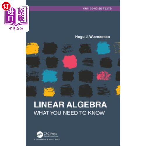 海外直订Linear Algebra: What you Need to Know 线性代数:你需要知道的