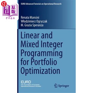 海外直订Linear and Mixed Integer Programming for Portfolio Optimization 投资组合优化的线性和混合整数规划