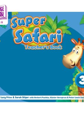 海外直订Super Safari Level 3 Teacher's Book 《超级Safari三级教师手册》