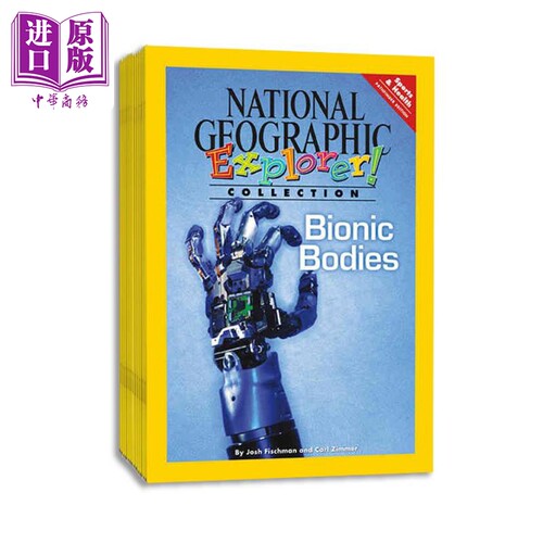 美国国家地理阅读探索者高级4级科学读本13册 National Geographic Explorer Pathfinder L4 初高中英语KET含音频【中商原版?