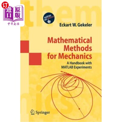 海外直订Mathematical Methods for Mechanics: A Handbook with MATLAB Experiments 力学的数学方法：MATLAB实验手册