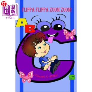 White Zoom 黑白版 abc Version Black ABCs Flippa 海外直订Flippa