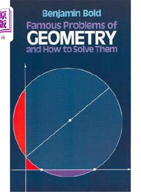 海外直订Famous Problems of Geometry and How to Solve Them 《几何名题及其解法》
