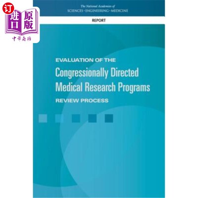 海外直订医药图书Evaluation of the Congressionally Directed Medical Research Programs Review Proc 国会指导医学研究计