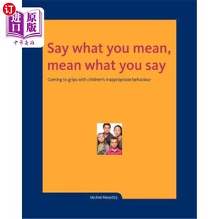 Say 海外直订Say Mean You 言出必行 What