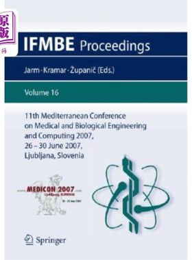 海外直订11th Mediterranean Conference on Medical and Biological Engineering and Computin 2007年第11届地