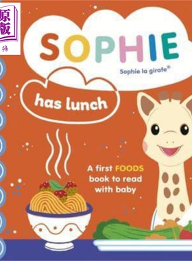 现货 Vulli：Sophie Has Lunch 索菲的午餐 英文原版 进口原版 0岁到5岁 儿童纸板书 Ruth Symons【中商原版】