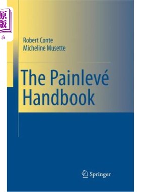 海外直订The Painlevé Handbook 止痛药手册
