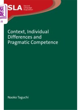 海外直订Context, Individual Differences and Pragmatic Competence 语境、个体差异与语用能力