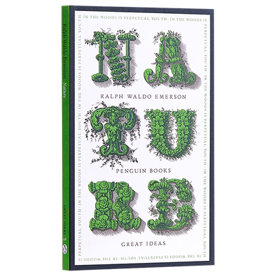 预售 拉尔夫·瓦尔多·爱默生：论自然 英文原版 Penguin Great Ideas : Nature Ralph Emerson【中商原版】