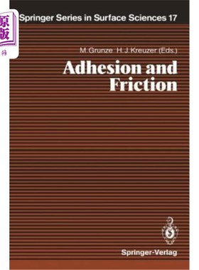 海外直订Adhesion and Friction: Proceedings of the Third International Workshop on Interf 粘附和摩擦：加拿大新南威尔士州