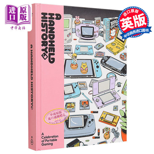 手持设备的历史 A Handheld History 英文原版 Lost in Cult 电子 网络游戏  游戏相关 游戏手柄【中商原版】