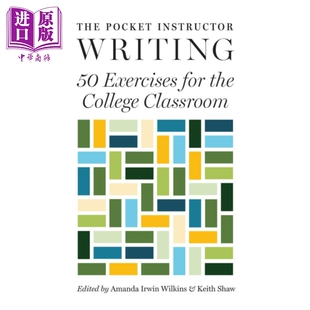 预售 袖珍讲师 写作 大学课堂的 50 个练习 The Pocket Instructor Writing 英文原版 Amanda Irwin Wilkins【中商原版】