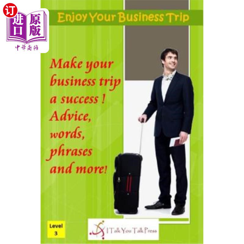 海外直订enjoy your business trip 祝您旅途愉快