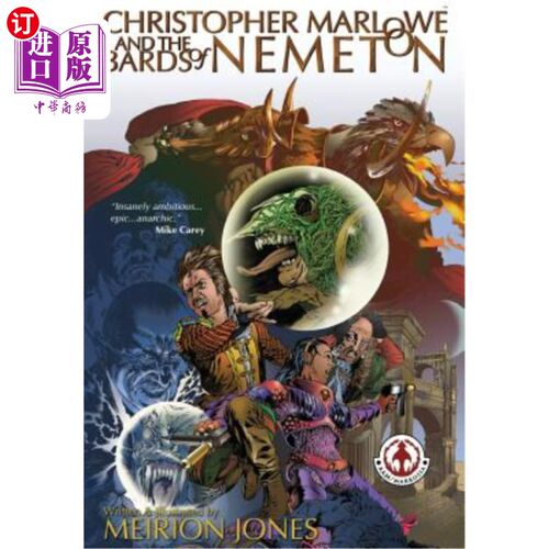 海外直订Christopher Marlowe & the Bards of Nemeton 克里斯托弗·马洛和圣洞的吟游诗人