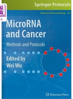 海外直订医药图书MicroRNA and Cancer: Methods and Protocols MicroRNA与癌症:方法和协议