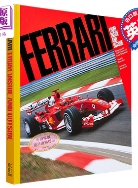 现货 法拉利 从内到外 Ferrari  From Inside and Outside 英文原版 James Allen 摄影作品  一级方程式赛车 F1赛车书籍