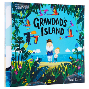 【中商原版】Benji Davies 班吉戴维斯故事绘本2册 英文原版 Grandad's Island/Grandma Bird 亲子故事绘本 3-6岁