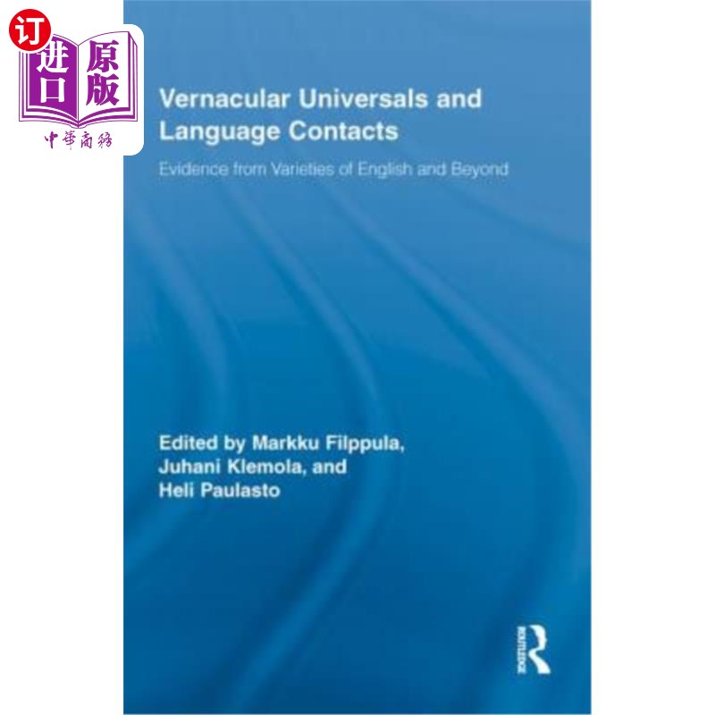 海外直订Vernacular Universals and Language Contacts: Evidence from Varieties of English  白话共性与语言接触:来自英