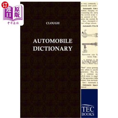海外直订Automobile Dictionary 汽车词典