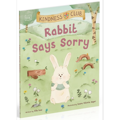 现货 Kindness Club Rabbit Says Sorry 爱心俱乐部：做错的兔子 英文原版 进口图书 儿童动物绘本 故事图画书 童书【中商原版】