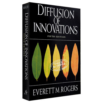 预售 【中商原版】创新的扩散 第五版 英文原版 Diffusion of Innovations Everett M Rogers  创新扩散之父40年呕心之作