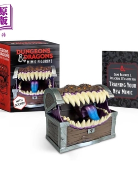 龙与地下城怪物小塑像 英文原版 Dungeons Dragons Mimic Figurine Aidan Moher【中商原版】