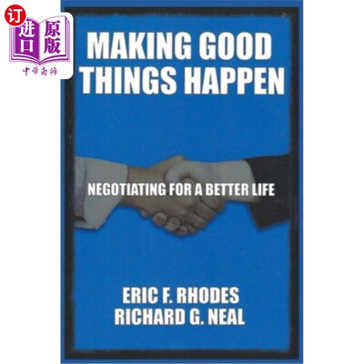 海外直订Making Good Things Happen: Negotiating for a better life 让好事发生：为更好的生活而谈判