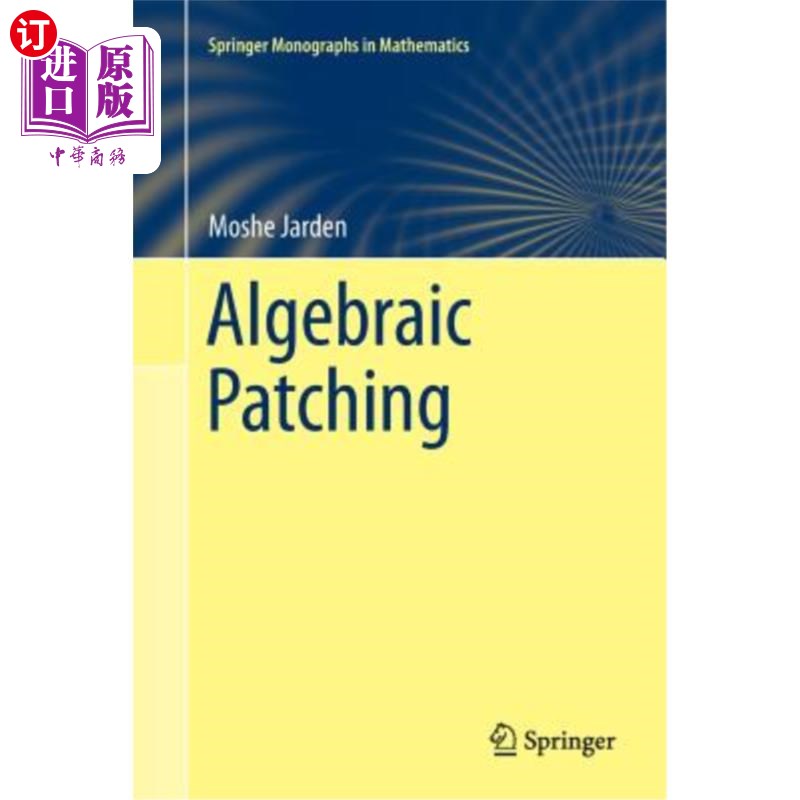 海外直订Algebraic Patching 代数补片