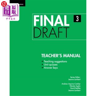 海外直订Final Draft Level 3 Teacher's Manual 三级教师手册终稿