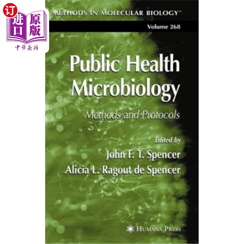 海外直订医药图书Public Health Microbiology: Methods and Protocols 公共卫生微生物学:方法和协议