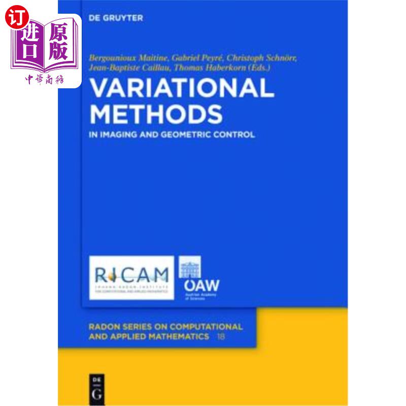 海外直订Variational Methods 变分方法