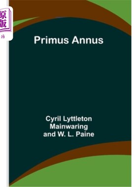 海外直订Primus Annus 博智金融恐怖之