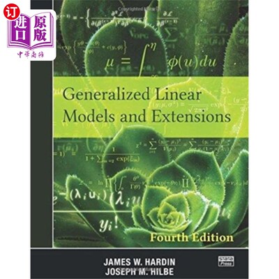 海外直订Generalized Linear Models and Extensions 广义线性模型及其推广
